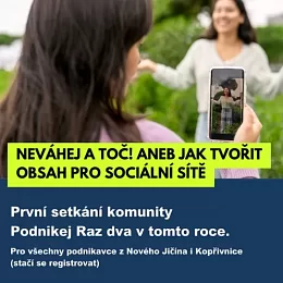 Neváhej a&nbsp;toč! Aneb jak tvořit obsah pro sociální sítě